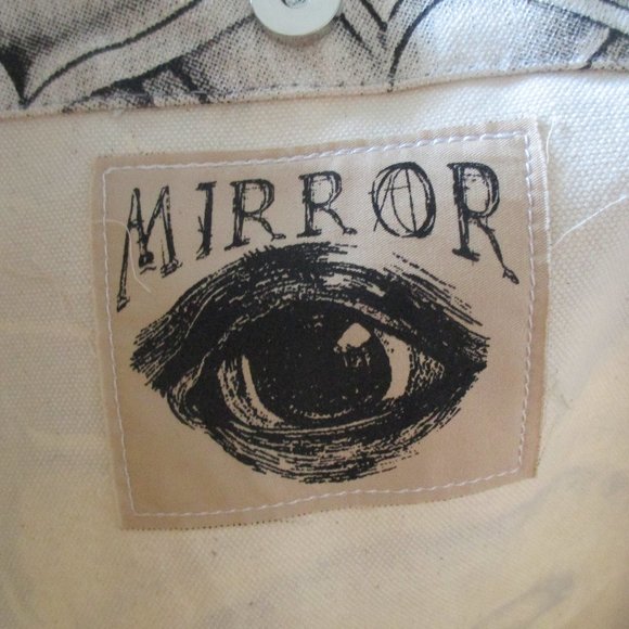 Mirror Canvas Tote Bag NEW Hindu Yoga Carry-all - Picture 12 of 13